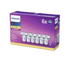 Philips CSOMAG 6x LED Izzó Philips GU10/4,6W/230V 2700K