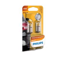 Philips Készlet 2 x autó izzó Philips VISION 12821B2 R5W BA15s/5W/12V