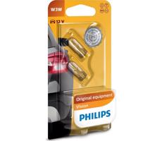 Philips KÉSZLET 2x Autó izzó Philips VISION 12256B2 W2,1x9,5d/3W/12V