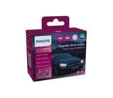 Philips KÉSZLET 2x LED Autó izzó 11342 U2500 CX H4/H19 P43t