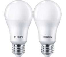 Philips KÉSZLET 2x LED Izzó Philips A67 E27/13W/230V 4000K