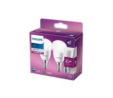 Philips KÉSZLET 2x LED Izzó Philips P45 E14/5,5W/230V 4000K