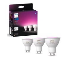 Philips KÉSZLET 3x LED RGBW Dimmelhető izzó Philips Hue WACA GU10/4,2W/230V 2000