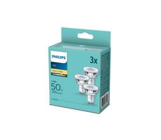 Philips KÉSZLET 3xLED Izzó Philips GU10/4,6W/230V 2700K