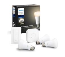 Philips Kezdőcsomag Philips Hue STARTER KIT 3xE27/9W 2700K + központi egység