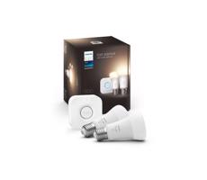 Philips Kezdőkészlet Philips Hue WHITE 2xE27/9,5W 2700K + összekötő eszköz