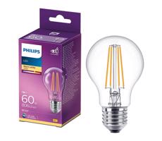 Philips LED Izzó VINTAGE Philips A60 E27/7W/230V 2700K