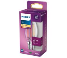 Philips LED Izzó VINTAGE Philips B35 E14/4,3W/230V 2700K