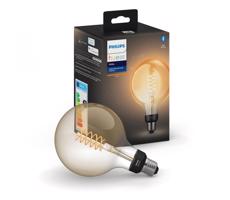 Philips LED Szabályozható izzó Philips Hue WHITE FILAMENT G125 E27/7W/230V 2100K