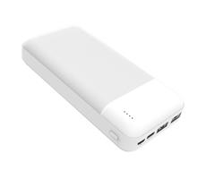 Power Bank 20000 mAh 3,7V fehér