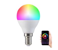 RGB LED Dimmelhető izzó G45 E14/5,5W/230V 3000