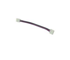 Rugalmas bifaciális csatlakozó RGB LED szalagokhoz 4 tűs 10 mm