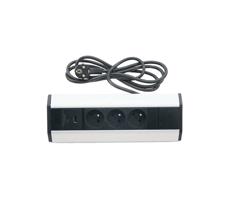 Sarki aljzatsín 3x 230V + USB