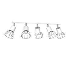 Spotlámpa DANTE 5xGU10/25W/230V fehér/fényes króm