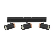 Spotlámpa LAGOS 3xGU10/15W/230V fekete/barna