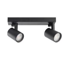 Spotlámpa LYNX 2xGU10/10W/230V fekete