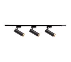 Spotlámpa sínrendszerhez FADO 3xGU10/10W/230V fekete