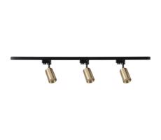 Spotlámpa sínrendszerhez MARIBEL 3xGU10/10W/230V arany