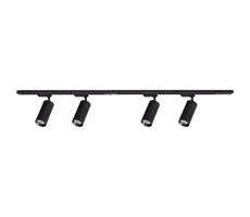 Spotlámpa sínrendszerrel MICA 4xGU10/10W/230V fekete
