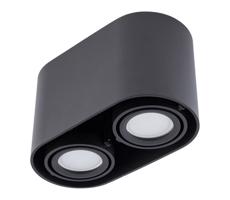 Spotlámpa SIROK 2xGU10/30W/230V fekete