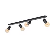 Spotlámpa TUNE 4xE27/20W/230V fekete