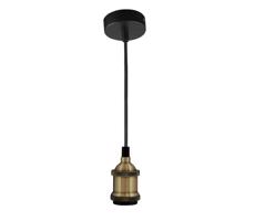 Tápkábel  1xE27/20W/230V 100cm