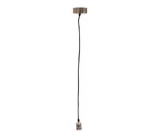 Tápkábel 1xE27/20W/230V króm
