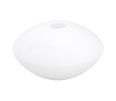 Tartalék üveg csillárhoz E14 átm. 15 cm fehér