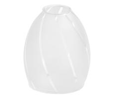 Tartalék üveg csillárhoz E14 átm. 9 cm fehér