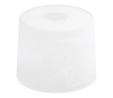Tartalék üveg csillárhoz E27 átm. 13 cm fehér