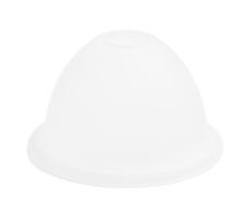 Tartalék üveg csillárhoz E27 átm. 19 cm fehér