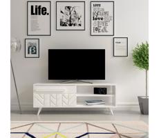 TV Asztal VENEDIK 43,7x120 cm fehér