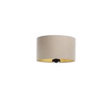 Univerzális lámpaernyő STANDART E27 átm. 45 cm bézs/arany