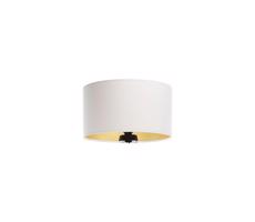 Univerzális lámpaernyő STANDART E27 átm. 45 cm fehér/arany