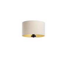 Univerzális lámpaernyő STANDART E27 átm. 45 cm krémes/arany