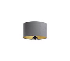 Univerzális lámpaernyő STANDART E27 átm. 45 cm szürke/arany