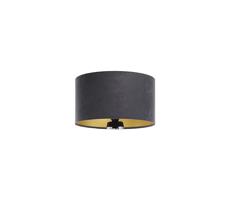 Univerzális lámpaernyő STANDART E27 átm. 45 cm szürke/arany