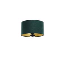 Univerzális lámpaernyő STANDART E27 átm. 45 cm zöld/arany
