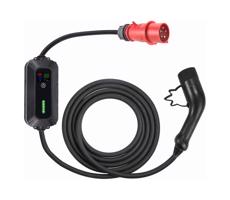 Utazási töltőállomás elektromos autókhoz EV/PHEV AC Típus 2 16A/400V 22kW 5m + adapter