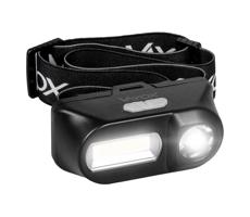 Vayox LED Dimmelhető újratölthető fejlámpa 2xLED/5V IPX4 250 lm 4 h 2000 mAh