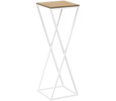 Virágállvány 70x24 cm fehér