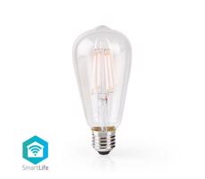 WIFILF10WTST64 − LED Dimmelhető okos izzó VINTAGE ST64 E27/5W/230V