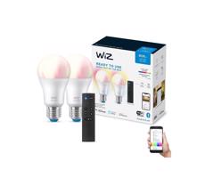 WiZ KÉSZLET 2x LED RGBW Dimmelhető izzó A60 E27/8,5W/230V 2200