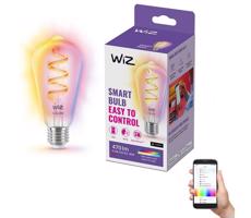WiZ LED RGBW Dimmelhető izzó ST64 E27/6,3W/230V 2200